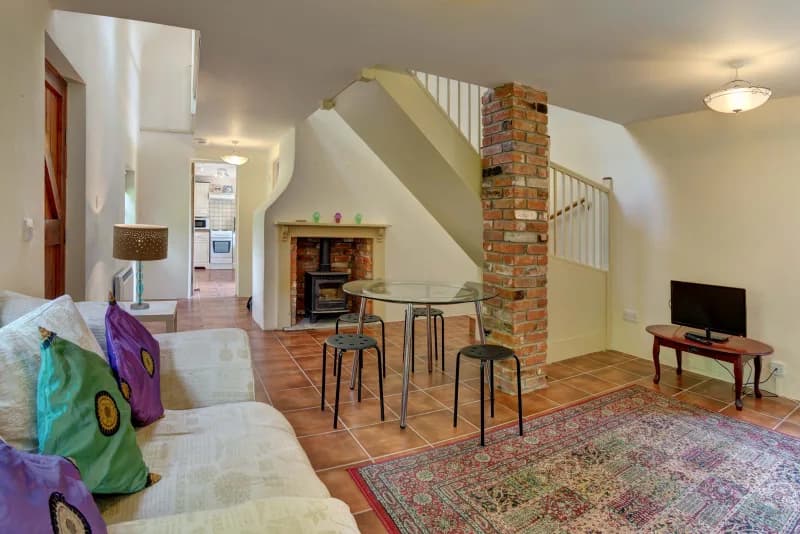 Holiday cottage sitting room