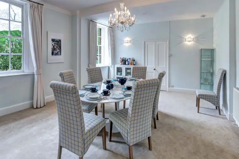 Lingwood Hall dining room